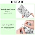 thumbnail image 6 of Gray Pioneer Flower Pattern Dish Drying Mat for Kitchen 1 Pack, Ultra Absorbent Microfiber Dishes Drainer Mats,16"x18", 6 of 6
