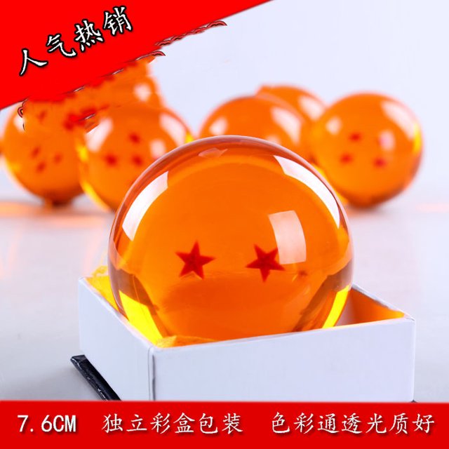 Juego de bolas de cristal de Son Goku de Dragon Ball de calidad superior, accesorios y complementos para cosplay
