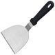 thumbnail image 1 of Espátulas de acero inoxidable para parrilla, espátula para panqueques, espátulas giratorias para Teppanyaki, parrilla al aire libre, utensilios de cocina para barbacoa, 2 uds., 1 of 5
