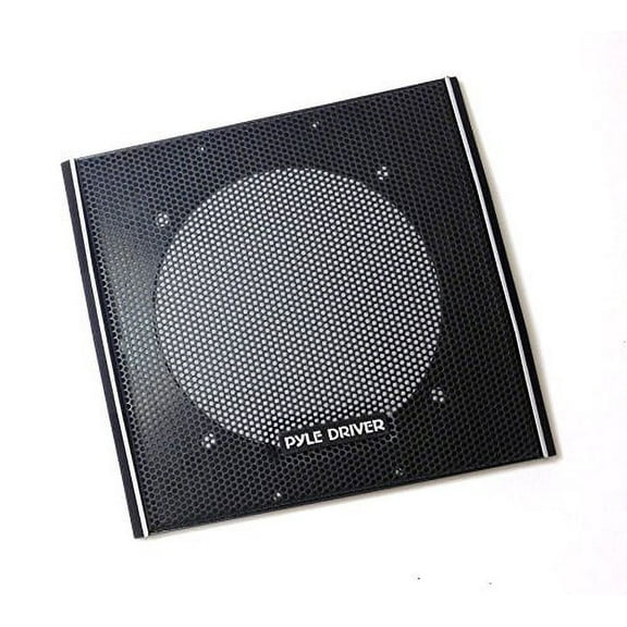 5" Square Speaker Grill, FITS 5" Pattern Speakers (1 Pair)
