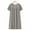 Grey, variant on Summer Women's Nightgowns Cotton Silk Short Sleeved Sleep Dress New Loose Fitting Home Wear Elderly Sleepwear Plus Size Dress