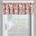 thumbnail image 2 of Ambesonne Blue and Coral Window Valance, Poppy Blossoms Art, 54" X 18", Pale Blue Coral, 2 of 5