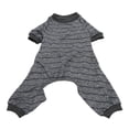 thumbnail image 3 of Dog Pajamas, Soft Stylish Stretchable Puppy Jumpsuit Summer Ribbed Collar For Pets For Outdoor For Dogs ANGGREK DG2110, 3 of 8
