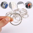 thumbnail image 4 of GFDYREE Loose Leaf Binder Rings, 1, 1.2, 1.5, 2 Inch Assorted Sizes Nickel Plated Steel Book Rings, 60PCS Metal Rings for Index Cards, Reports, Flash Cards, Notebook, Keychain, Photo Albums, 4 of 6