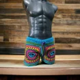 thumbnail image 3 of Short Peace And Love Amor Y Paz Tejido Hippie, 3 of 8