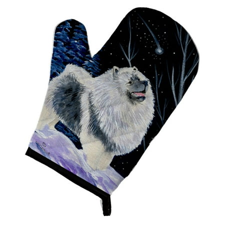 

Carolines Treasures SS8357OVMT Starry Night Keeshond Oven Mitt Large multicolor