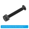 thumbnail image 4 of Uxcell Skateboard Hardware Kit, 1.38" Mounting Screws Full Thread Bolts Nuts Set, Black, 4 of 4