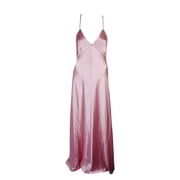 Jill Jill Stuart Peach Blossom Satin Slip Gown 14