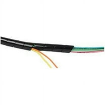 Allstar Performance ALL76602 Hose and Wire Sleeve - 1/2 in Diameter - 10 ft - Spiral - Plastic - Black - Each