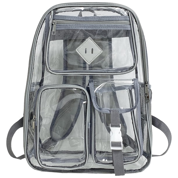 Mochila Al Aire Libre Gran Capacidad Del PVC La Correa Ajustable Las Mujeres Bolso Hombro Doble