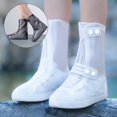 thumbnail image 4 of LCXmlly Artificial Flower 2Pcs Rain Nonslip Button Closure High Tube Outdoor Shoes Protector Waterproof, 4 of 5