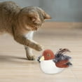 thumbnail image 1 of Juguete para gatos con forma de pájaro aleteador, recargable, con 3 modos de simulación, para todas las razas, juguete eléctrico de peluche para hacer Estilo C, 1 of 8