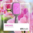 thumbnail image 4 of FHI HEAT Unbrush Wet &amp; Dry Vented Detangling Hair Brush, Lavender/Grey, 4 of 9