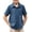Navy Blue, variant on Arshiner Boys Cuban Guayabera Shirt Cotton Linen Button Down Shirt Light Blue 9-10 Years