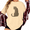 1-Beige, variant on Women's Gray Sitting Cheetah Profile Silhouette Graphic Short Sleeve T-Shirt Relaxed Fit Top