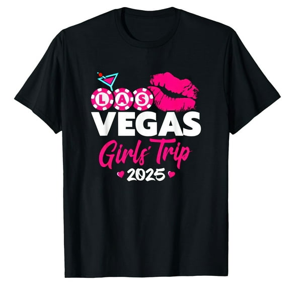 AALJY Girls Trip Vegas - Las Vegas 2025 - Vegas Girls Trip 2025 T-Shirt