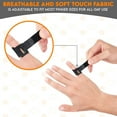 thumbnail image 3 of 5PCS Trigger Finger Splint - Support Brace for Middle, Index, Thumb and Pinky - Straightening Curved, Tendon Lock Release Stabilizer Knuckle Wrap, 3 of 5