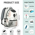 thumbnail image 6 of "Boho Vintage Backpack for Women - 17” Laptop Bag, Large Capacity, Tribal Print, Sturdy Oxford Fabric for School, Office & Travel", 6 of 6