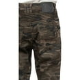 thumbnail image 5 of X RAY JEANS  Big Boy's Moto Jeans, Olive Camo, 10, 5 of 6