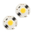 thumbnail image 2 of 10 piezas AC220V 5W alto brillo integrado chip fuente de luz COB grano foco bombilla cálida, 2 of 9
