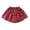 Red, variant on lnmuld Girls Shorts Summer Casual Jogger Shorts Floral Polka Dot Print Elastic Waist Soft Wear Size:6-7 Years