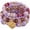 Brown, variant on Women Beaded Bracelet Set | Colorful Boho Stackable Trendy Design with Crystal Accents Multilayer Bangle Bracelet | Fashion Stretch Braclets Jewelry for Women