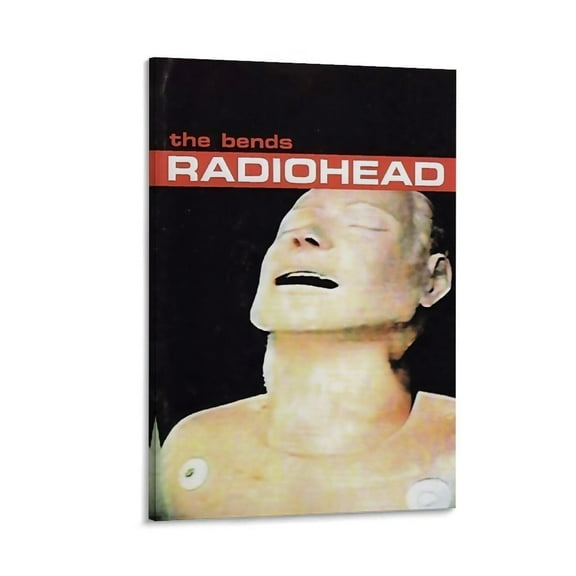 Radiohead by The Bends Canvas Poster Mural Decor Printing Picture Painting Living Room Hallway Deco
