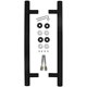 thumbnail image 5 of Tirador para puerta corredera, por ambos lados, en forma de H, resistente tirador para puerta batiente, negro Longitud 500 mm Distancia entre agujeros 300 mm, 5 of 5
