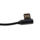 thumbnail image 3 of Cable De Con ángulo Y Micro USB De C negro, 3 of 9