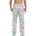 thumbnail image 2 of GZHJMY Elephant Pajama Pants for Men, Lounge Pants Lightweight Men Pajama Bottoms with Drawstring Pockets, Christmas New Year Birthday Gifts, X-Large, 2 of 6