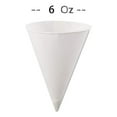 thumbnail image 2 of MesaSe White Paper Cone Cups  Snow Cone Cups Coated Leakproof Cone Paper Cups for Slush  Shaved Ice  Water 200Pcs, 2 of 8
