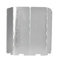 thumbnail image 4 of Parabrisas de aluminio para exteriores BuyWeek 10 piezas para estufas de exterior, 4 of 12