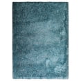 thumbnail image 2 of RUGSOTIC Carpets 9'x12' Rectangle Hand Tufted Shag Polyester Handmade Turquoise White Solid Area Rugs for Living Room Bedroom K00111, 2 of 8