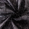 thumbnail image 4 of Efavormart 72" Black Metallic Fringe Shag Tinsel Square Polyester Table Overlay, 4 of 5