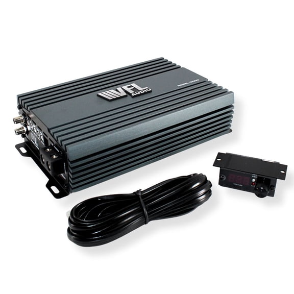 American Bass 3000 Watts 1-Ohm Monoblock Class D Digital Amplifier REBEL-3000.1