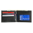 thumbnail image 2 of Men's Genuine Leather Slim Bifold Men's Wallet- ID Credit Card Holder, 2 of 5
