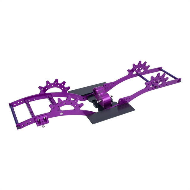 Xingzhi Aluminum Alloy Precision Car Frame For 1/10 Axial Capra RC Car Part RC Car Accessories Replacement Parts RC Upgrade Part Purple