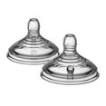 thumbnail image 2 of Tommee Tippee Closer to .. Nature Extra Slow Flow .. Baby Bottle Nipples, 0m+ .. Ã¢â‚¬â€œ 2pk, 2 of 3
