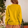 thumbnail image 4 of Crewneck Sweatshirts Women Oversized Comfort Fleece Pullover Sweatshirt, M, 4 of 8