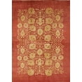thumbnail image 1 of Ahgly Company Indoor Rectangle Mid-Century Modern Orange Oriental Area Rugs, 2' x 3', 1 of 6