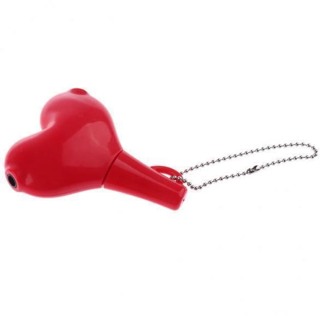 forma linda del corazón del cable divisor audio estéreo Y de 2x3.5m m 3 piezas