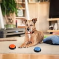 thumbnail image 2 of Pet Speech Training Buzzers - Recordable Talking Button, 30 Seconds Voice Recording Buttonorange, 2 of 5