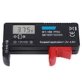 thumbnail image 2 of DEWIN Comprobador de Batería Digital, BT‑168PRO Comprobador de Batería LCD Digital Comprobador de Batería de 1,2 V‑4,8V para Pilas de Botón Pequeñas, 2 of 8