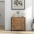 thumbnail image 4 of Costway Commode à 4 Tiroirs Commode Moderne Commode de Rangement en Bois Chêne, 4 of 10