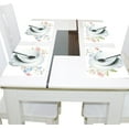 thumbnail image 4 of Ryvnso Placemats Set of 4 Flower Bunny Dining Mats Heat-Resistant Non-Slip Washable Table Mat, 4 of 8