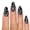 Black/White Line, variant on Chillhouse Chill Tips Press On Nails, Feed Me Cherries, Oval Style, 30 Count