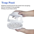 thumbnail image 2 of 2 Pack Flea Traps with 20 Sticky Disc, Flea Killer Indoor Bed Bug Trap Pest Control, Non Toxic & Harmless, 2 of 8