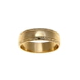 thumbnail image 4 of 14K solid yellow gold high polish custom hand engraved Hawaiian scroll 6mm ring size 3, 4 of 5