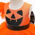 thumbnail image 4 of Pumpkin Princess Costume for Girls Birthday Party Tutu Fancy Dress Up, 2-7Y, 4 of 7