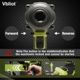 thumbnail image 4 of VBLIOT 24V Cordless Impact Wrench, 450Ft-lbs(600N.m) Brushless Electric Wrench Kit with 3-Mode speed, Fast Charger and 2×5Ah Li-Ion Battery,Power Cmpact Driver with LED Light for Car Truck, 4 of 8